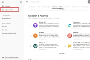 chatGPT no computador