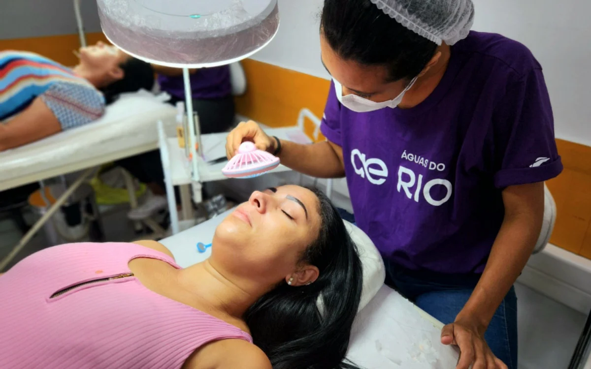 Águas do Rio e Senac RJ promovem cursos gratuitos na área de beleza