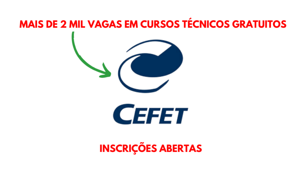 CEFET-MG abre inscrições para cursos técnicos gratuitos em 2025 com 2.160 vagas disponíveis em diversos campi de Minas Gerais.