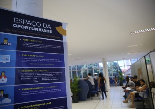 Espaço da Oportunidade tem 225 vagas de emprego disponíveis nesta semana