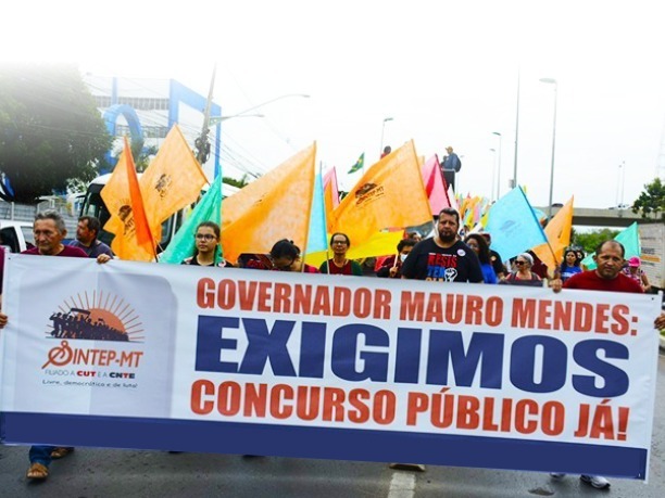 Governo MT amplia desmonte da educação pública com ausência de concursos há sete anos no estado