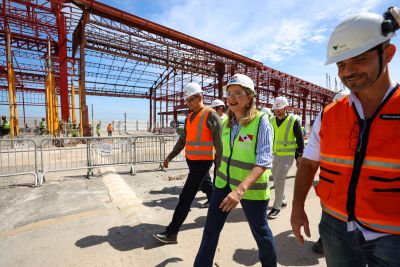 Governo acompanha avanço das obras do Porto Futuro II e Parque da Cidade