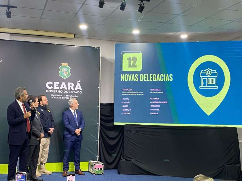 Governo anuncia concursos com 2,6 mil vagas para Segurança e nova unidade prisional no Ceará - Segurança