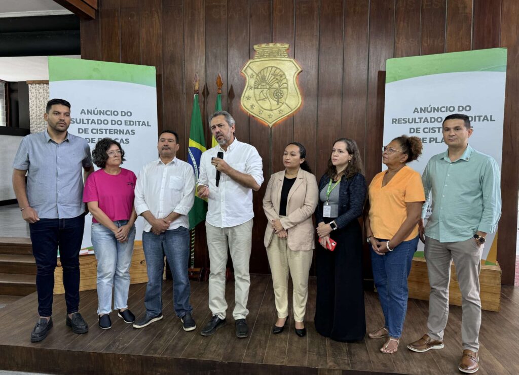 Governo do Ceará anuncia resultado final de edital para construção de 11 mil cisternas