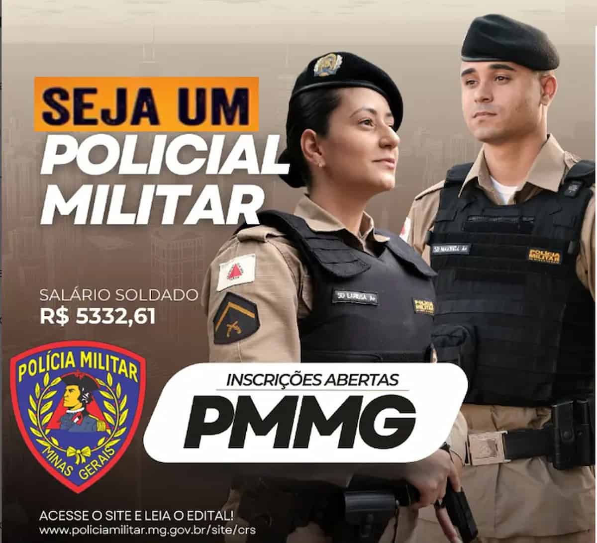 Concurso Público Soldado Polícia Militar MG 2025