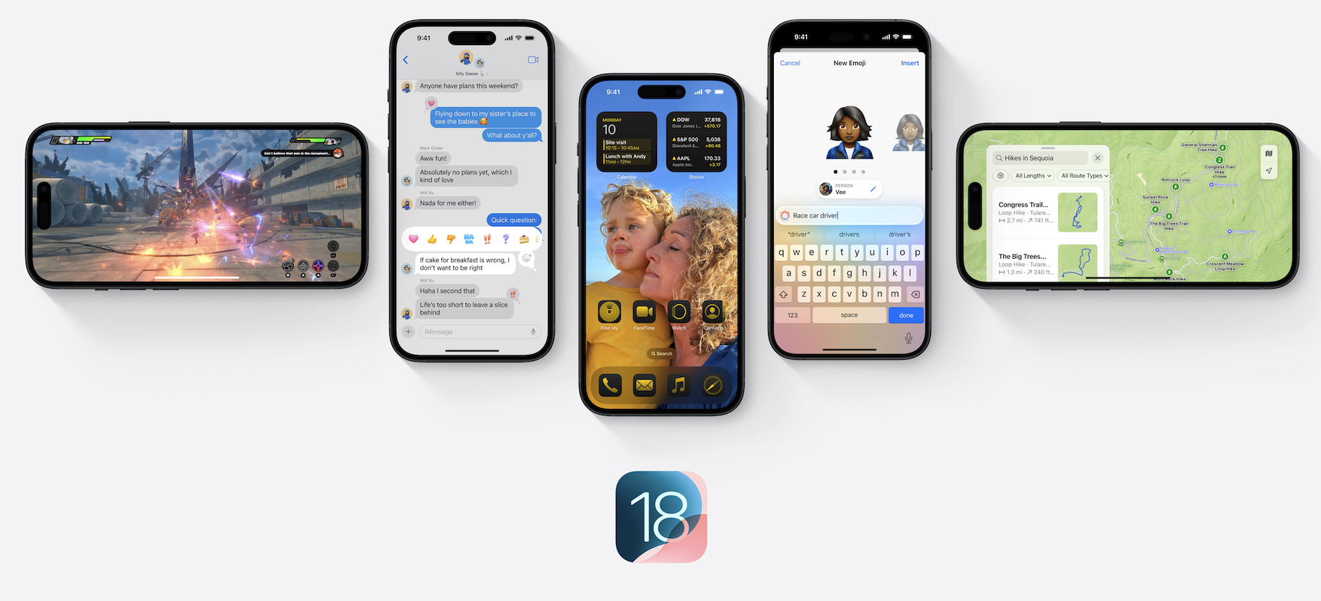 capa do iOS 18