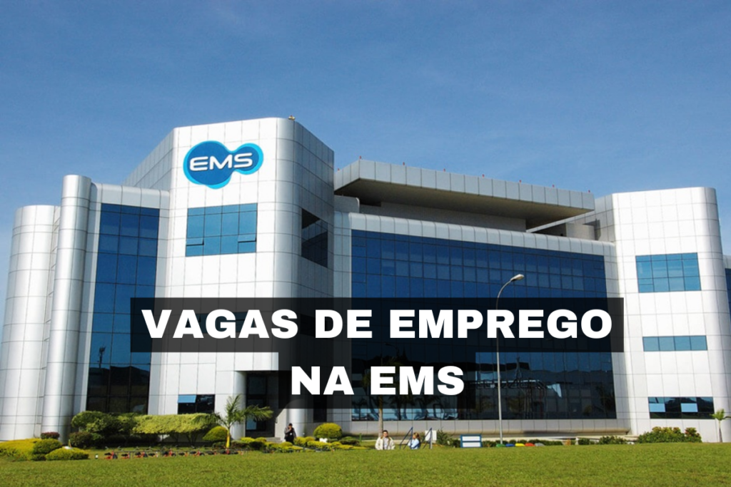 EMS Laboratório Farmacêutico abre vagas de emprego em diversas áreas. Candidate-se agora!