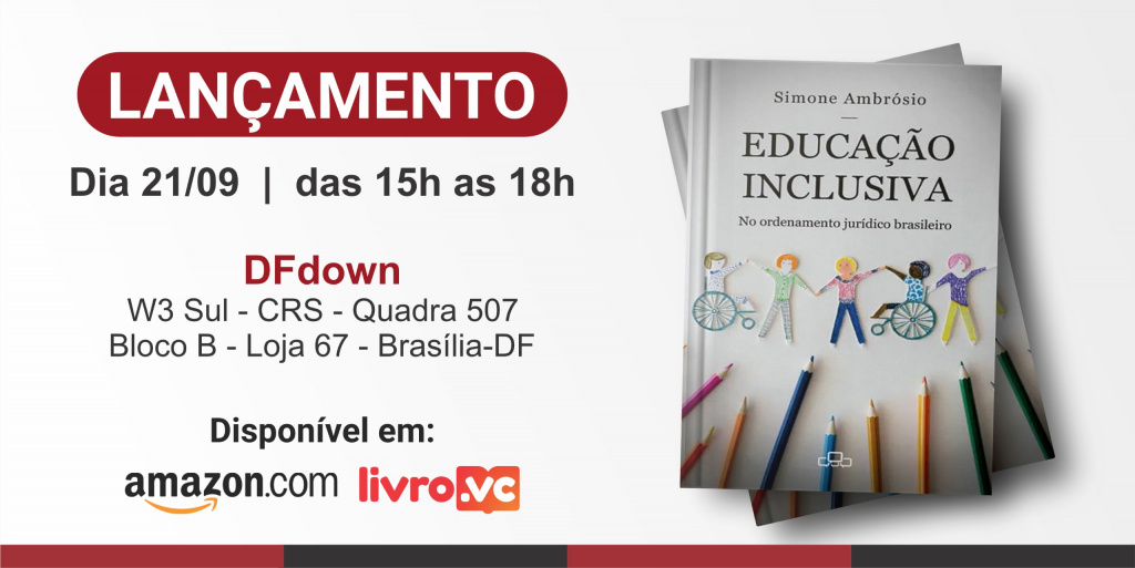 Associada da ANAFE lança livro ‘Educação Inclusiva no Ordenamento Jurídico Brasileiro’