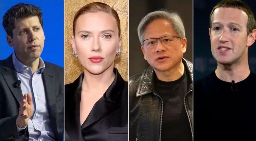 De CEO da Nvidia a Scarlett Johansson, veja a lista de pessoas mais influentes em IA pela revista 'Time' | Inteligência Artificial