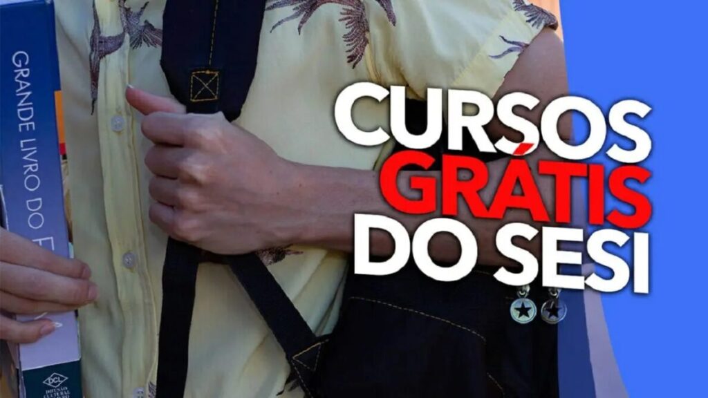 Estude sem gastar nada no SESI e garanta um certificado gratuito ao concluir um dos cursos gratuitos online de qualificação profissional!