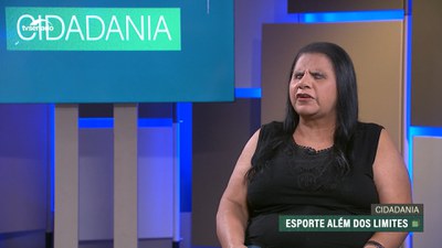 Esporte abre nova perspectiva para pessoas com deficiência; conheça a história de Joana Vasconcelos