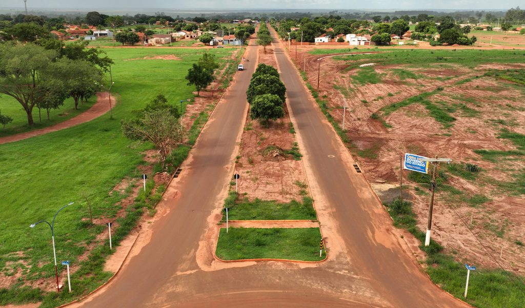 Governo de MS conclui pavimentação de avenida e transforma infraestrutura de Angélica – Agência de Noticias do Governo de Mato Grosso do Sul