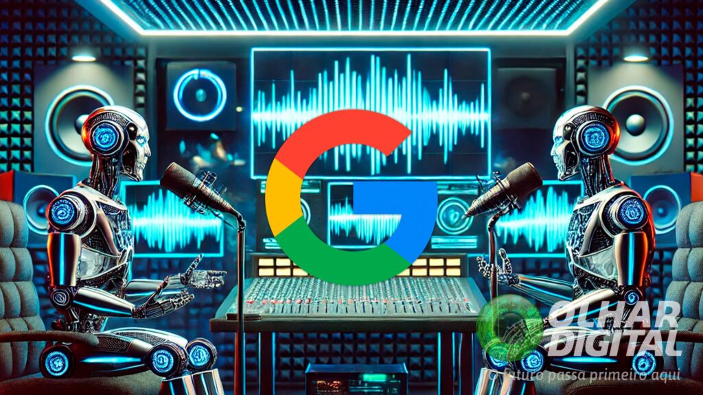 IA do Google cria podcast com base no que você escreve