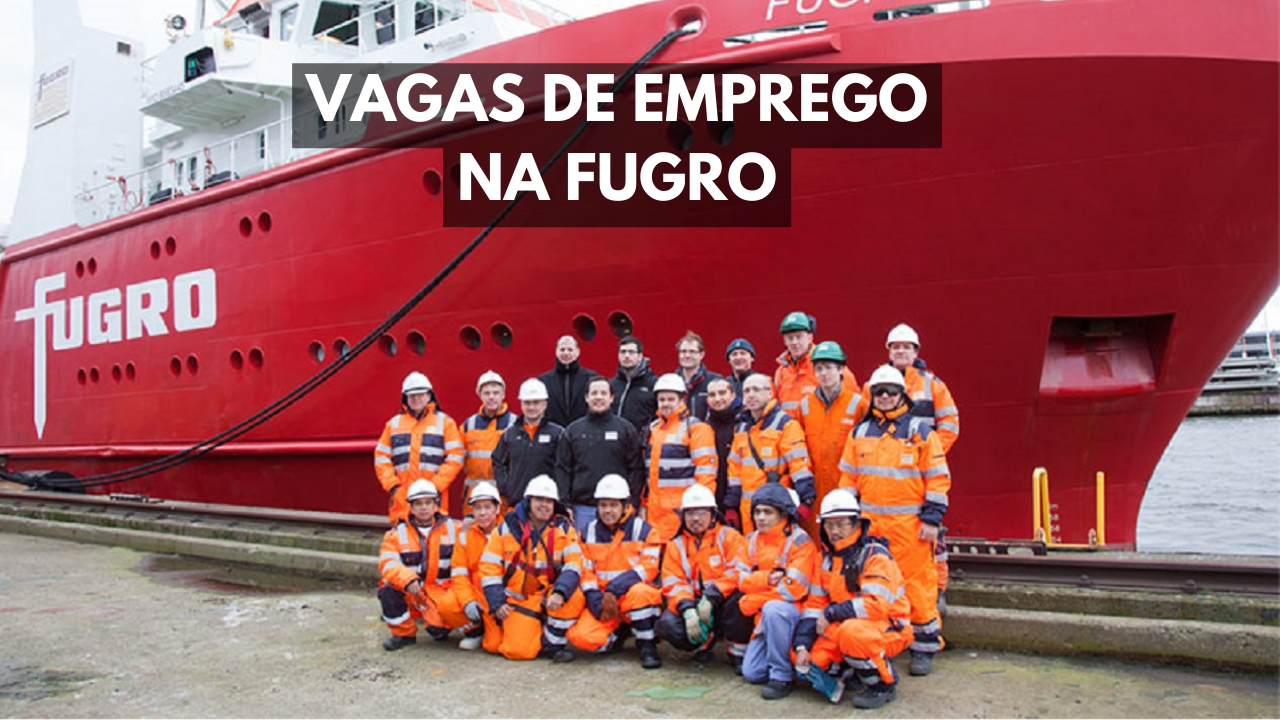 As vagas de emprego da Fugro já estão com inscrições abertas. Oportunidades disponíveis para diversos níveis de experiência.