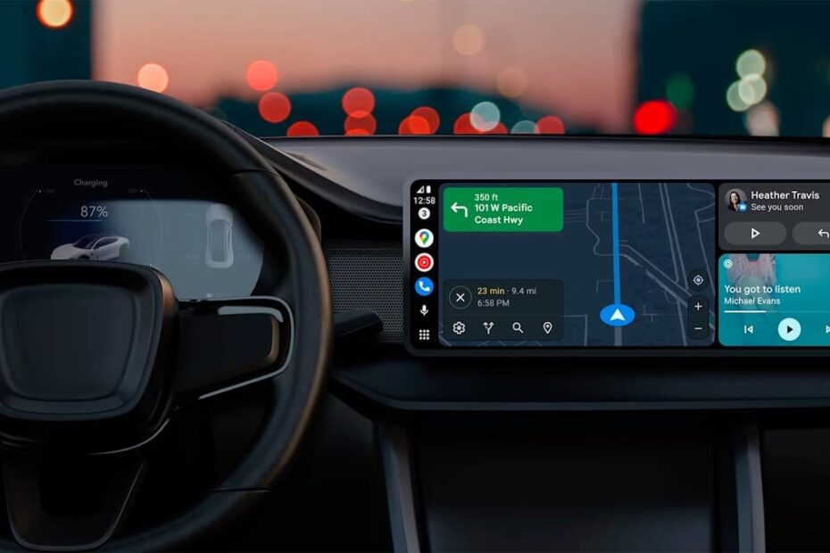 Android Auto Gemini atualização IA