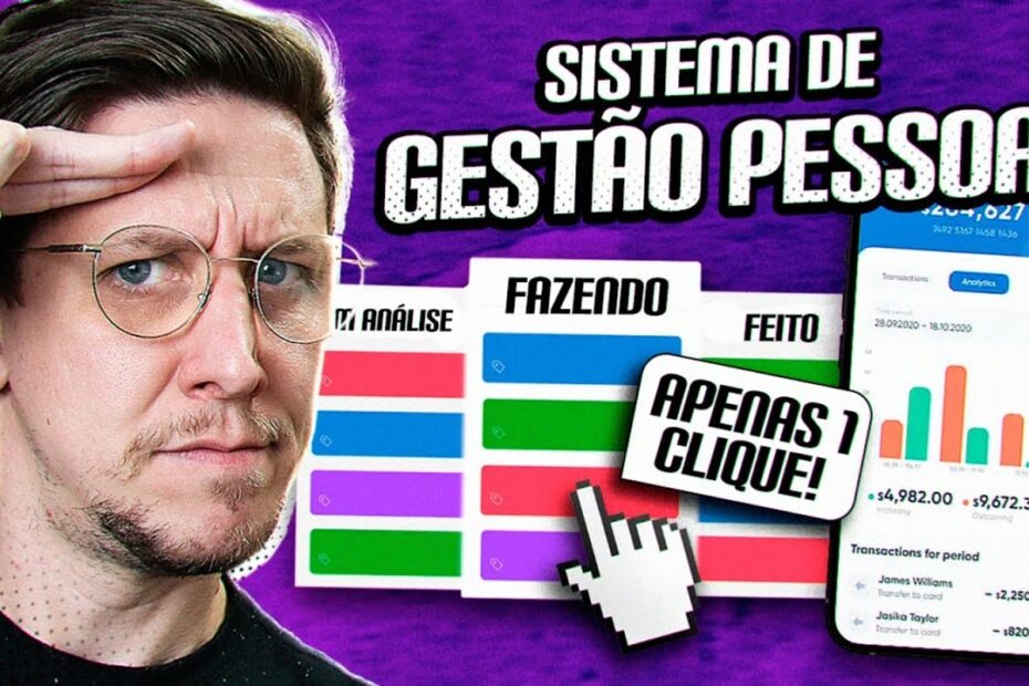 Crie um Sistema de Gestão Pessoal com apenas 1 clique