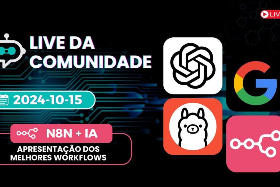 Live da Comunidade #004 - Os Melhores Workflows N8N com IA