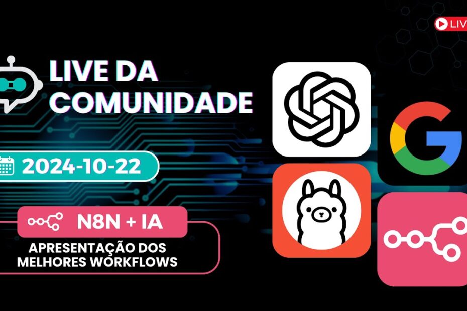 Live da Comunidade #005 - Os Melhores Workflows N8N com IA