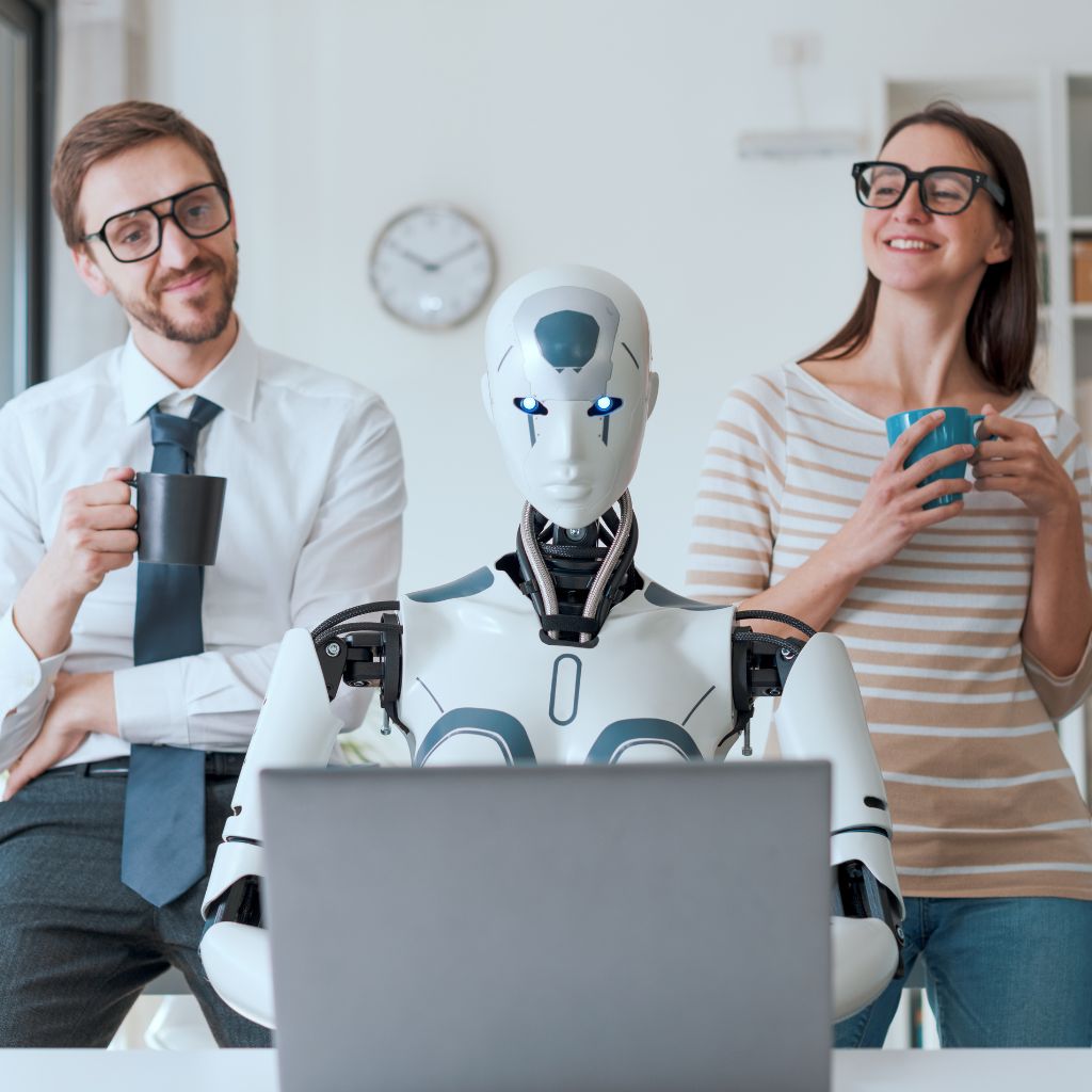 Sobre 4 ROBOS E PROFISSIONAIS