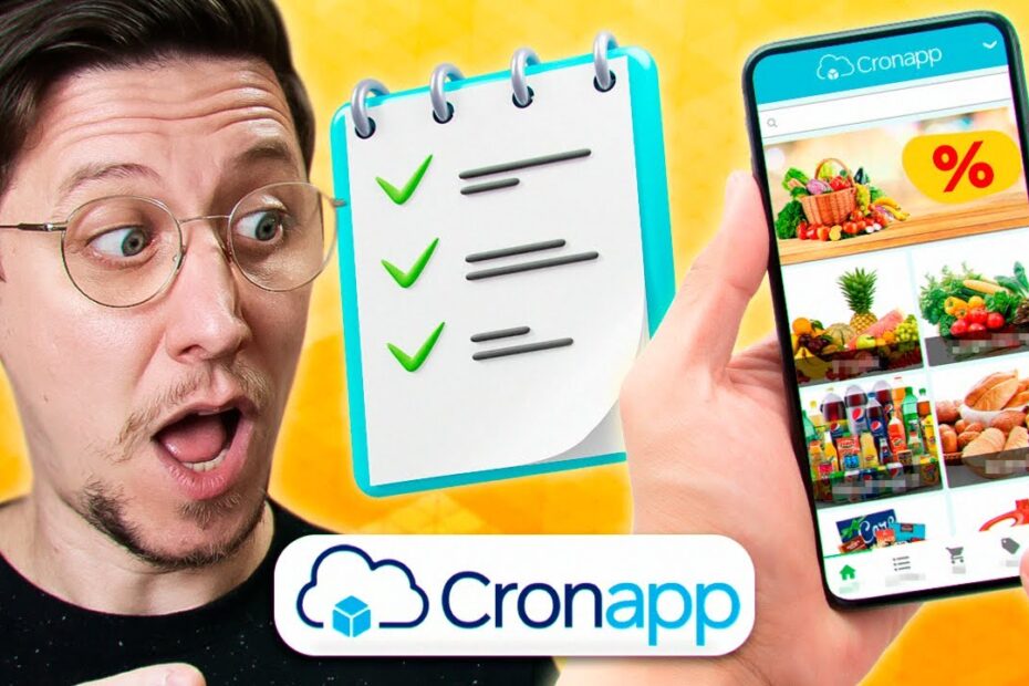 CRIE UM APP DE LISTA DE COMPRAS COM CRONAPP
