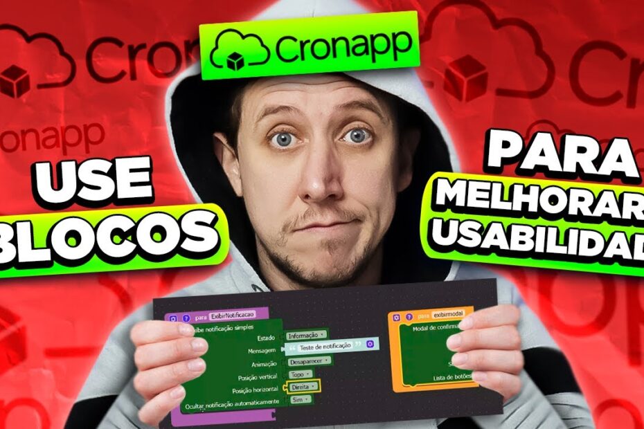 CRONAPP TRAZ BLOCOS PARA MELHORAR USABILIDADE