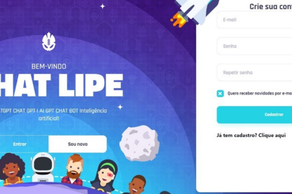 Chat Lipe: ChatGPT Brasil em português com todos os recursos desbloqueados  Lorena Bueri