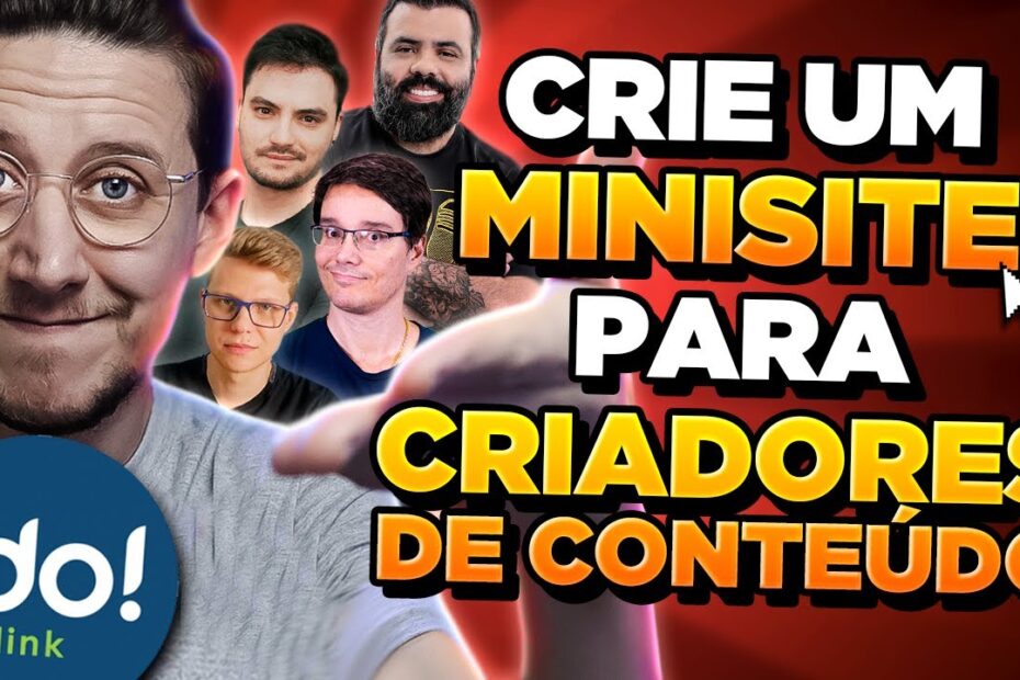 Crie um Mini Site para Produtores de Conteúdo (Passo a Passo)