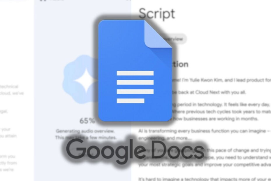 Escreveu, virou podcast: Google Docs terá recurso de IA para narração de textos