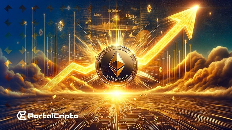 Criptomoeda Ethereum Alcança Novamente a Marca de US$ 4.000