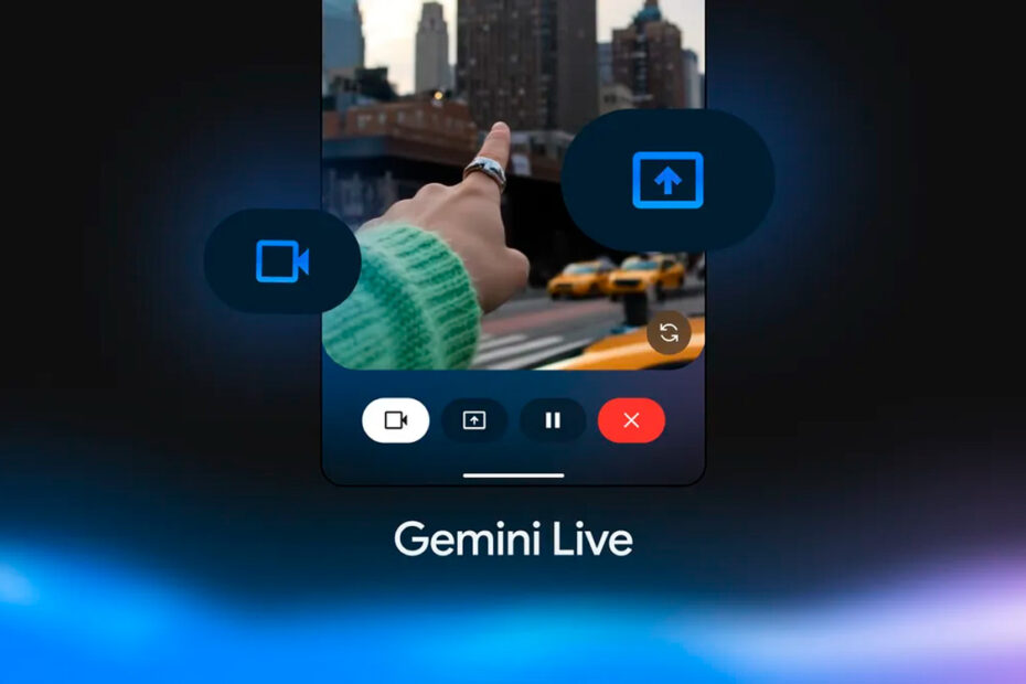 Gemini Live libera compartilhamento de tela em tempo real no Android