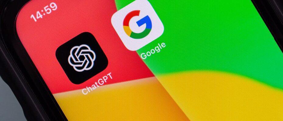 Google e OpenAI disputam liderança em buscas com inteligência artificial