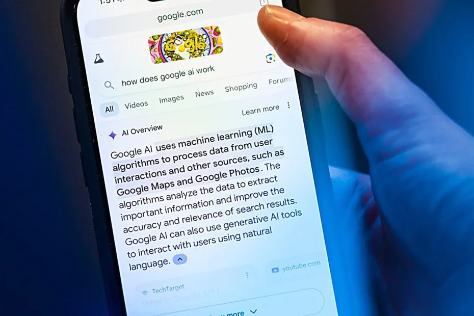 Google já exibe resumos com IA para mais de 1,5 bilhão de pessoas por mês