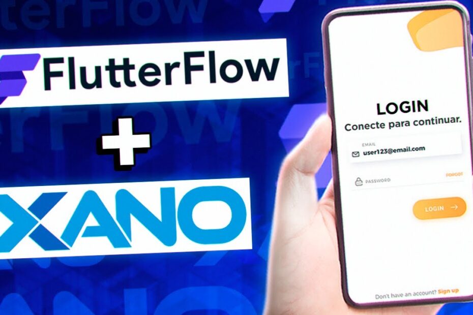 Login de usuário com FlutterFlow + Xano