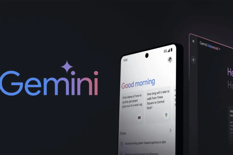 Novas atualizações do Google Gemini: ferramenta para melhorar seus prompts com um toque