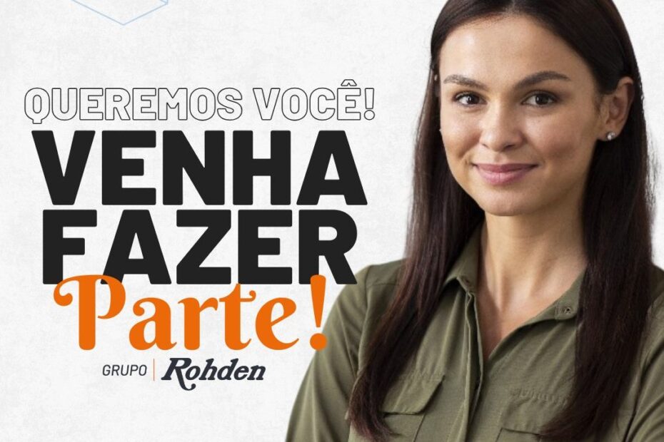 Rádio Educadora 90.3 FM » Grupo Rohden oferece diversas vagas de emprego; confira
