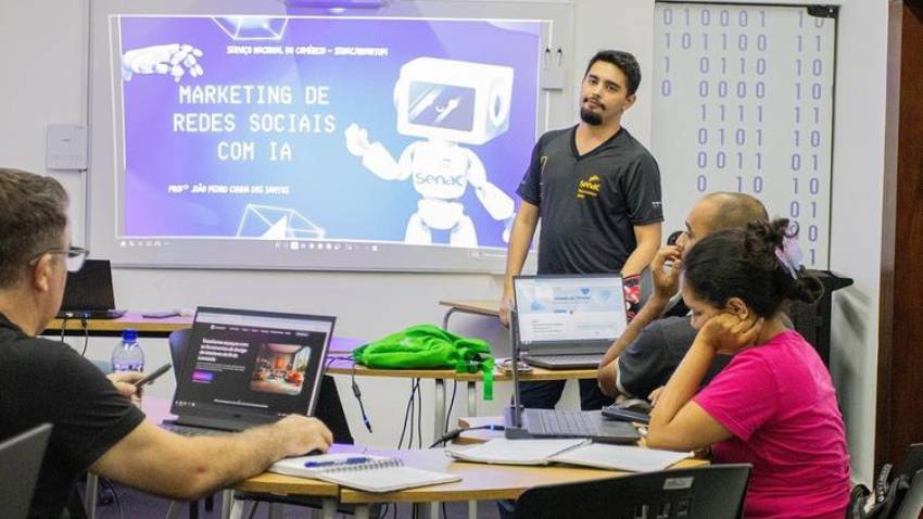 Senac lidera transformação profissional tecnológica pela Inteligência Artificial