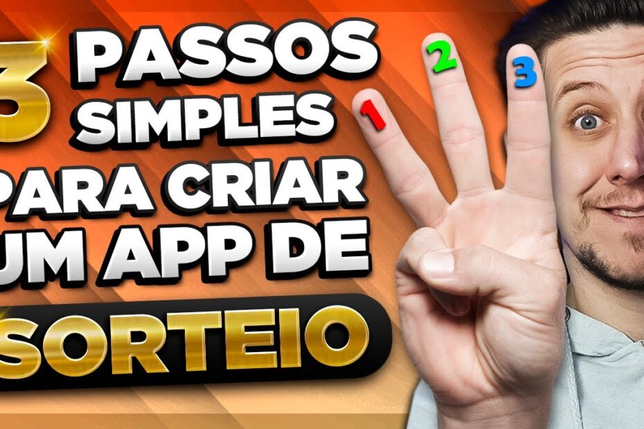 3 PASSOS SIMPLES PARA CRIAR UM APP DE SORTEIO [ZOHO CREATOR]