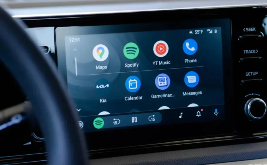Android Auto 14.3 melhora estabilidade e prepara chegada do Gemini