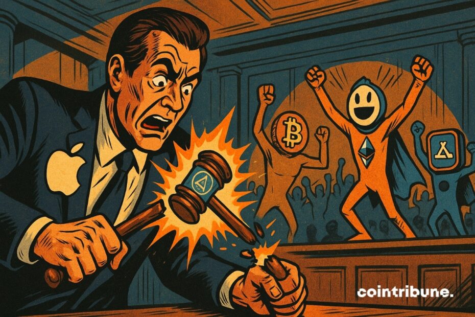 As regras mudam: A Apple não pode mais bloquear aplicativos de criptomoeda
