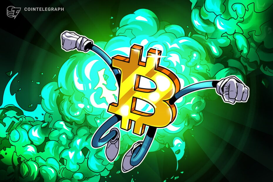 Bitcoin atinge recorde de fechamento semanal após maior fechamento diário de todos os tempos