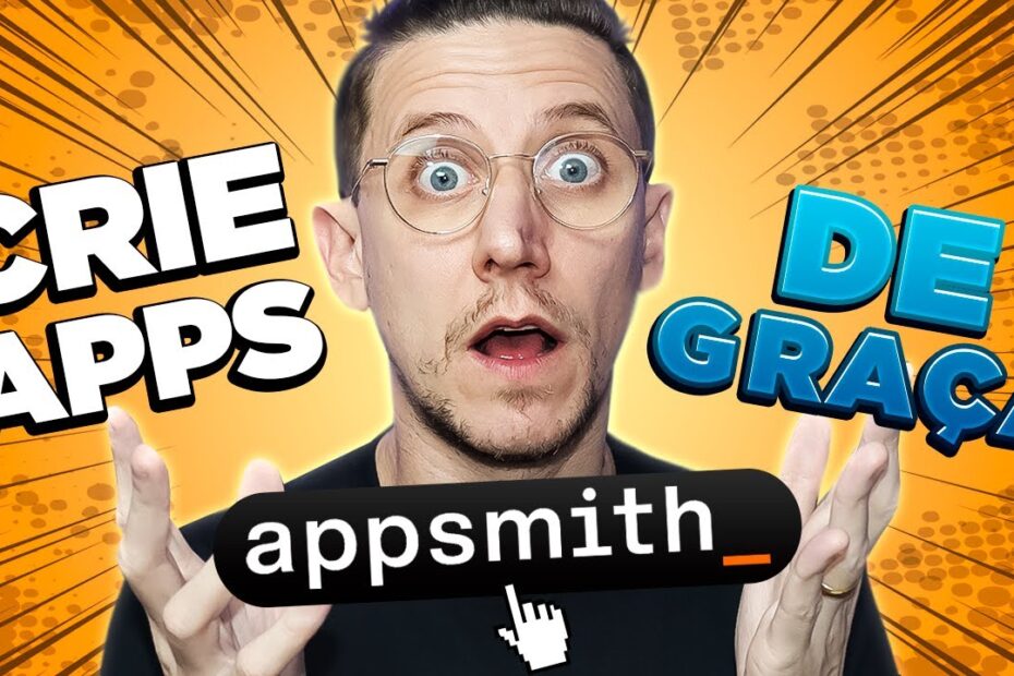 CRIE APLICATIVOS DE GRAÇA MESMO SEM SABER PROGRAMAR [APPSMITH]