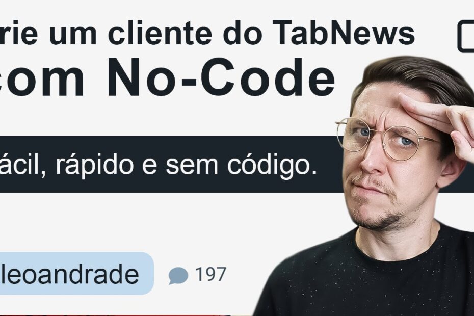 CRIE UM CLIENTE DO TABNEWS COM NO CODE [FLUTTERFLOW]