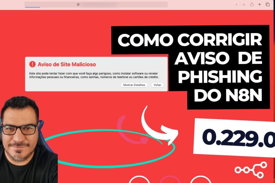 Como Corrigir Problema de Phishing com N8N 0.229.0