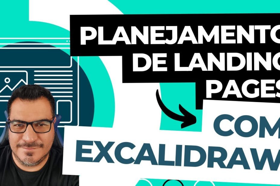 Como planejar Landing Pages com Excalidraw #wireframes #wordpress #elementor