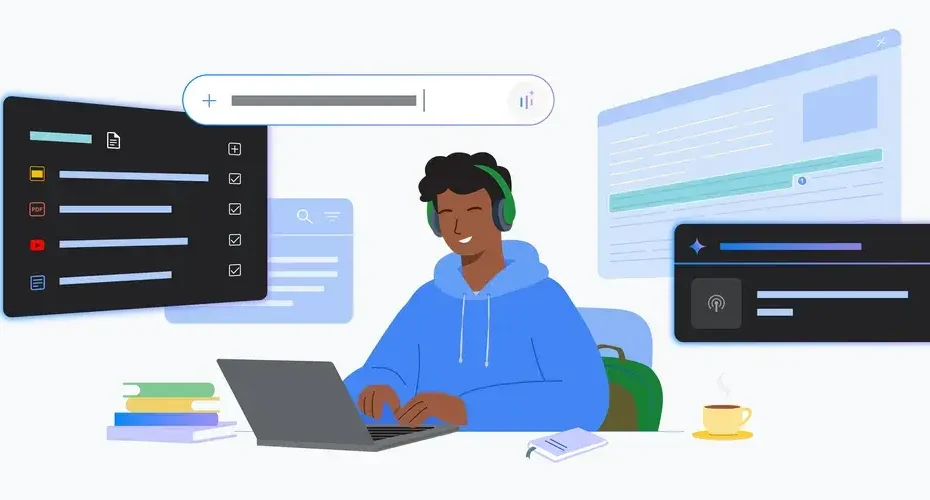 Google libera IA do Gemini, NotebookLM e armazenamento grátis para universitários