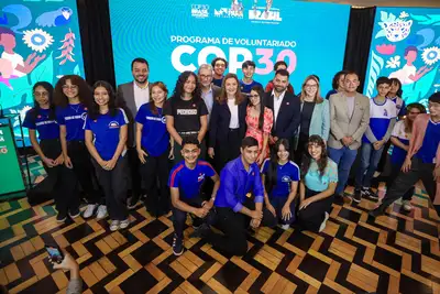 Inscrições para o Programa de Voluntariado COP 30 começam nesta quinta-feira