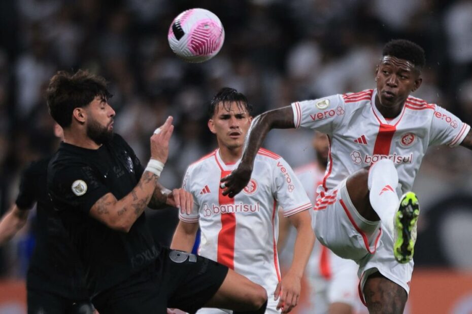 Inteligência artificial prevê Corinthians x Internacional pelo Brasileirão
