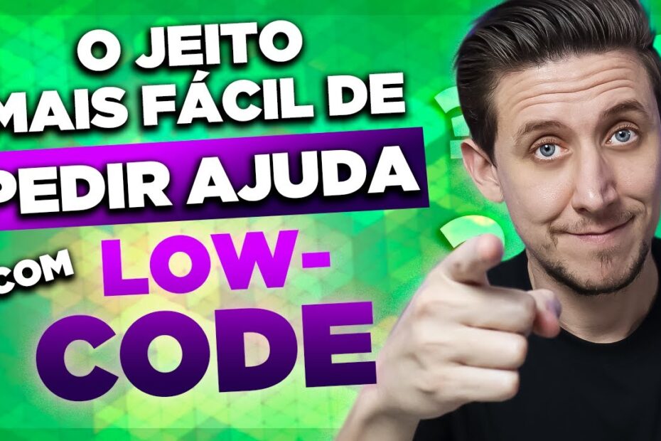 O JEITO MAIS FÁCIL DE PEDIR AJUDA COM LOW CODE [CRONAPP]