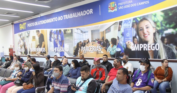 PAT de São José dos Campos abre 486 vagas de emprego para segunda-feira (26)