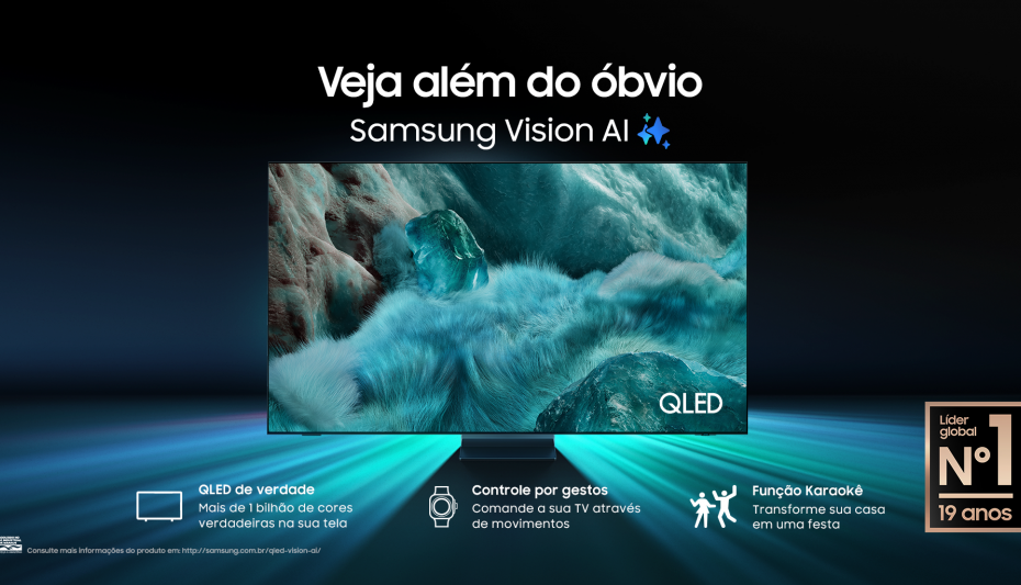 Samsung apresenta linha de TVs QLED 4K de 2025 com novos recursos de inteligência artificial – Samsung Newsroom Brasil